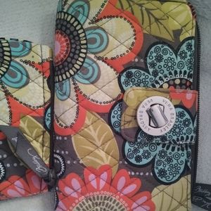 Wallet and coin purse set